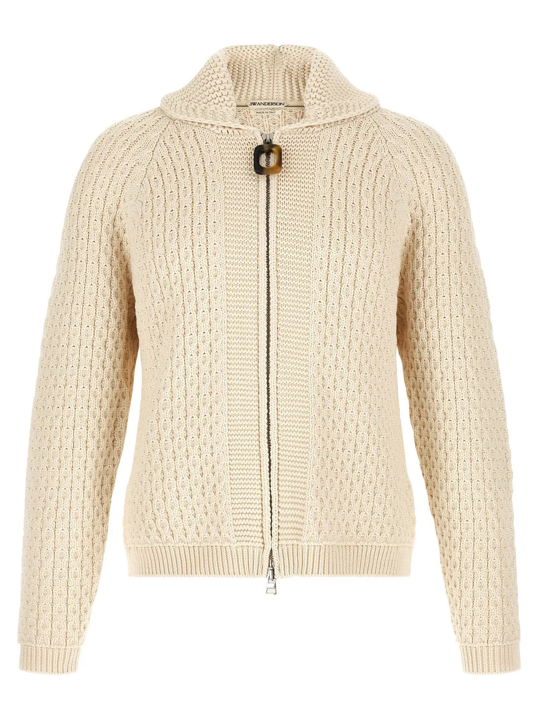 J.W.Anderson Sample Sale | J.W.Anderson White Cotton Cardigan - | Designer outlet