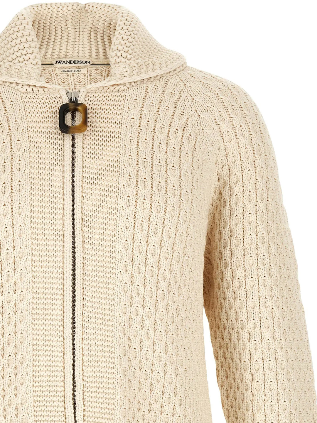 J.W.Anderson Sample Sale | J.W.Anderson White Cotton Cardigan - | Designer outlet