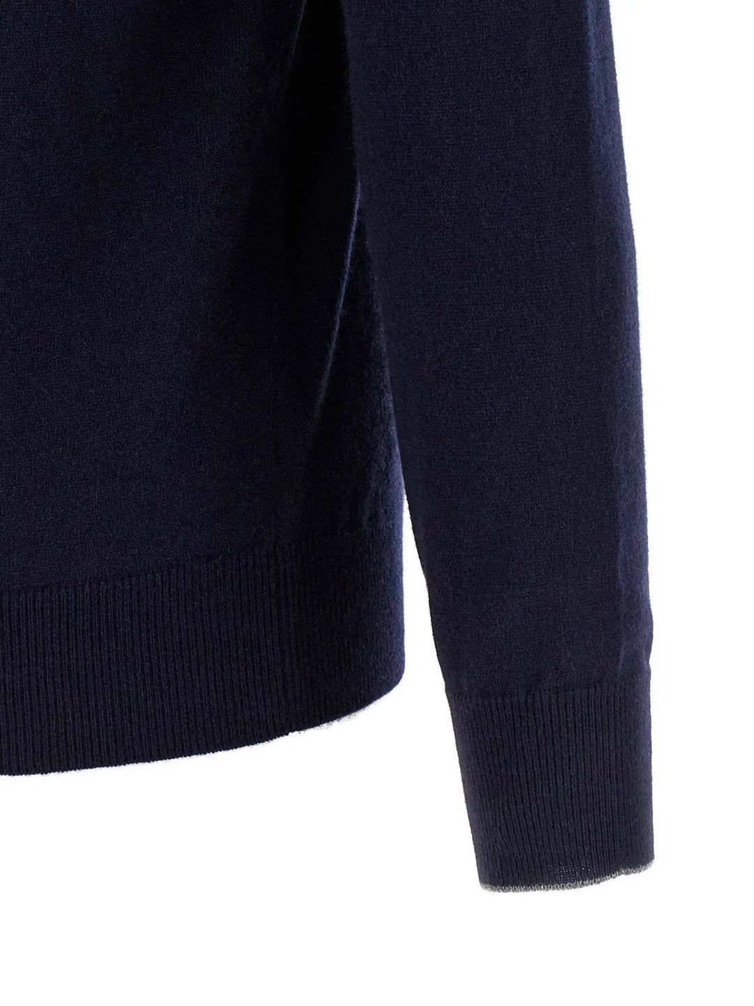 Brunello Cucinelli Sample Sale | Brunello Cucinelli Blue Cashmere Cardigan - | Designer outlet
