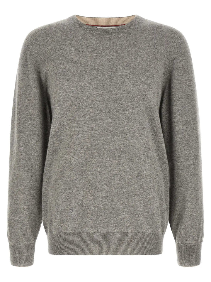 Brunello Cucinelli Sample Sale | Brunello Cucinelli Gray Cashmere Cardigan - | Designer outlet