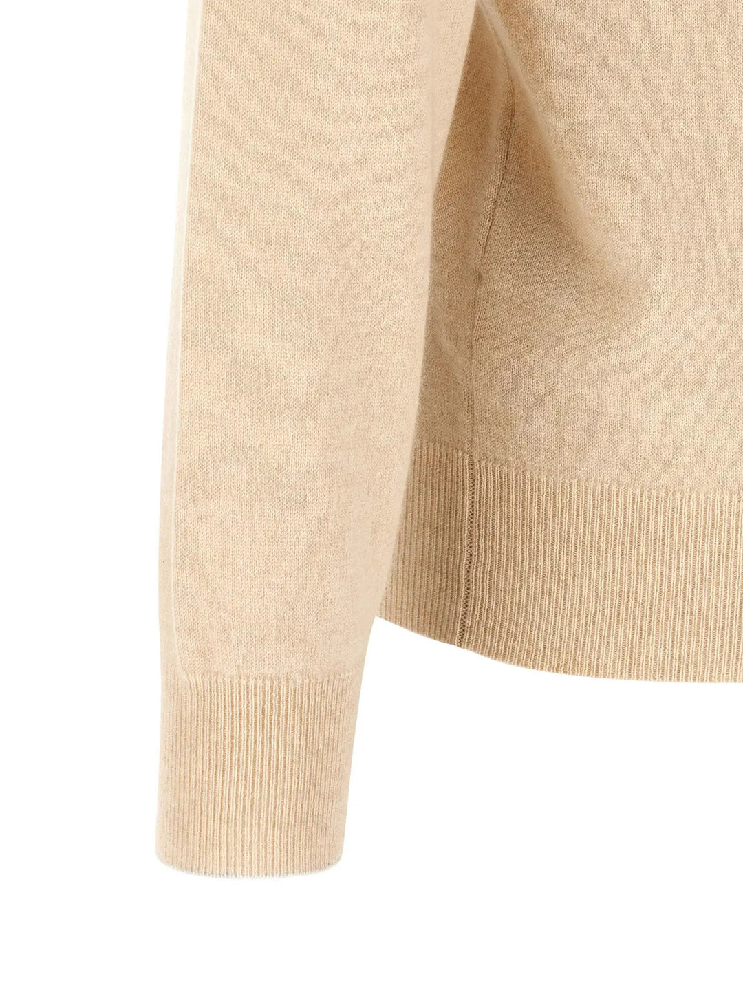 Brunello Cucinelli Sample Sale | Brunello Cucinelli Beige Cashmere Polo Shirt - | Designer outlet