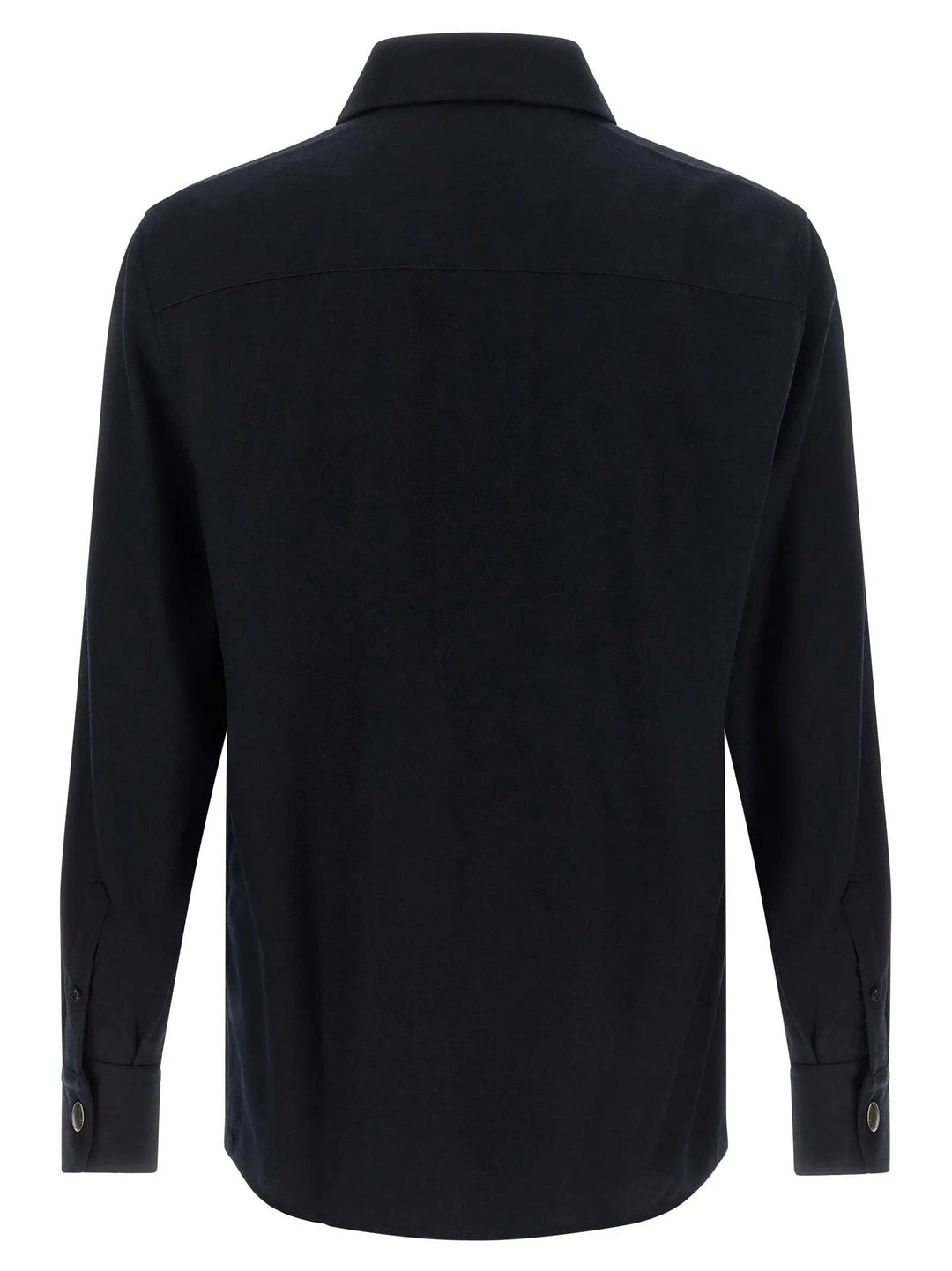 Brunello Cucinelli Sample Sale | Brunello Cucinelli Blue Virgin Wool Blouse - | Designer outlet