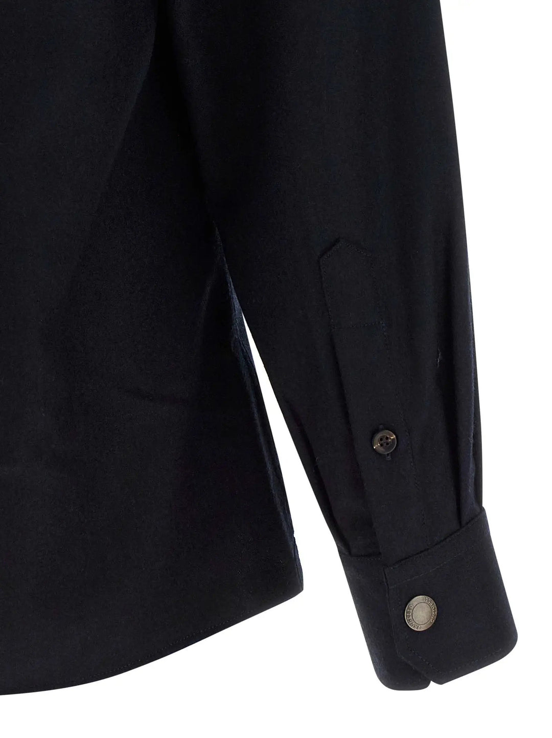Brunello Cucinelli Sample Sale | Brunello Cucinelli Blue Virgin Wool Blouse - | Designer outlet