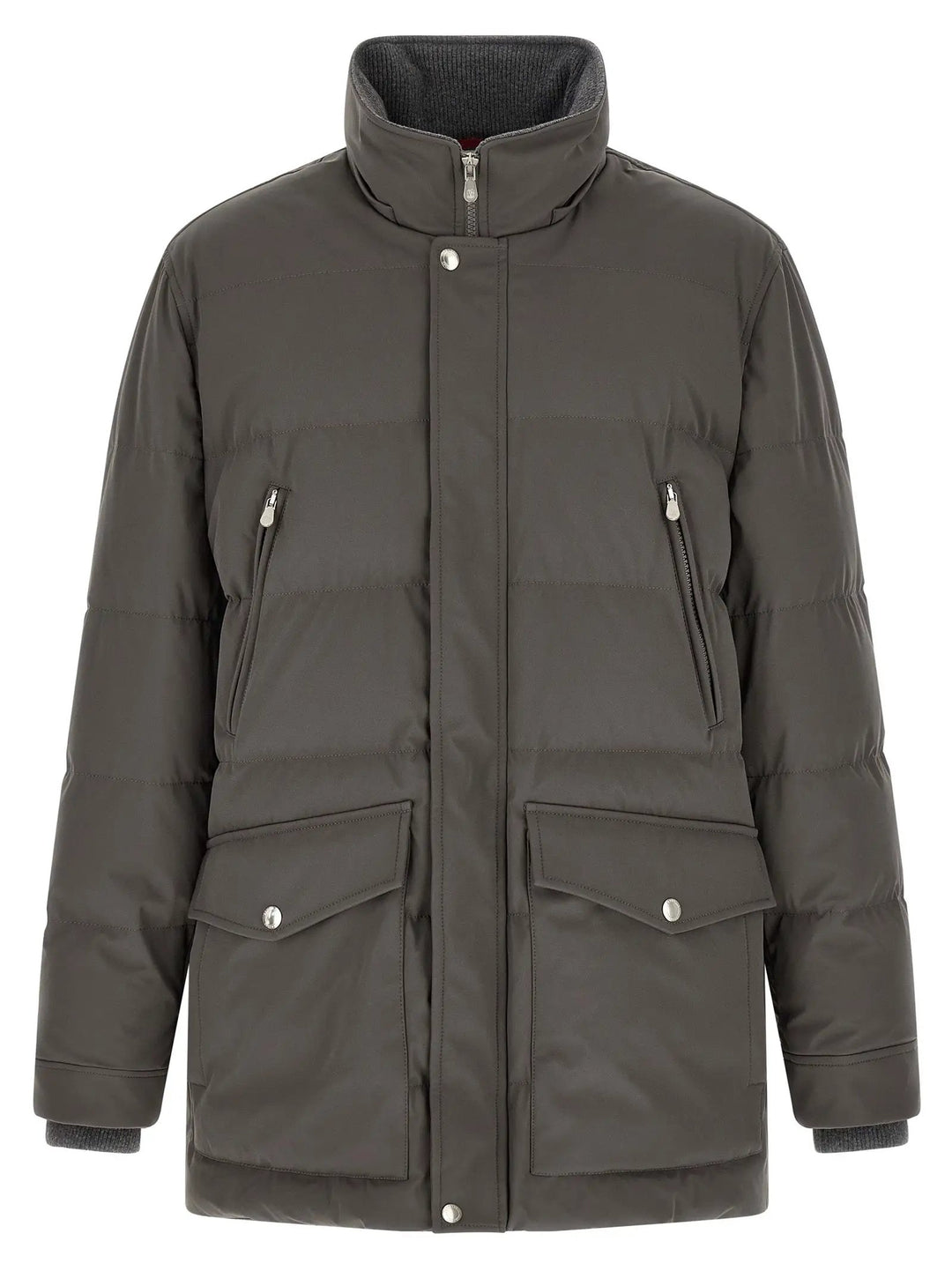 Brunello Cucinelli Sample Sale | Brunello Cucinelli Gray Polyamide Parka - | Designer outlet