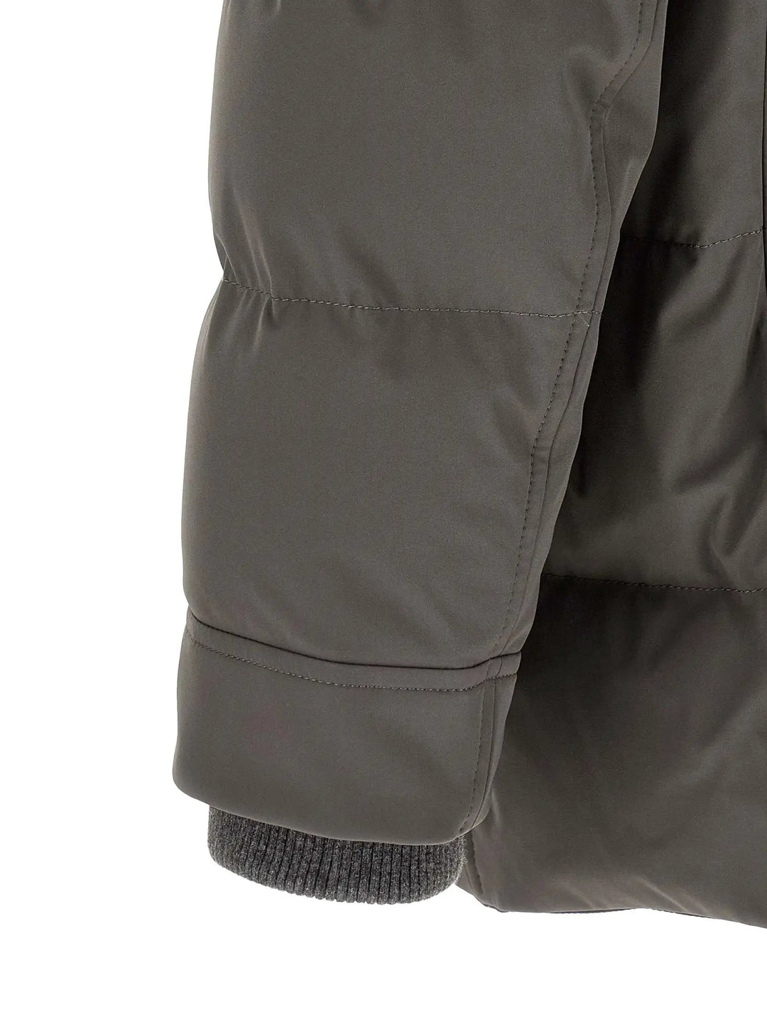 Brunello Cucinelli Sample Sale | Brunello Cucinelli Gray Polyamide Parka - | Designer outlet
