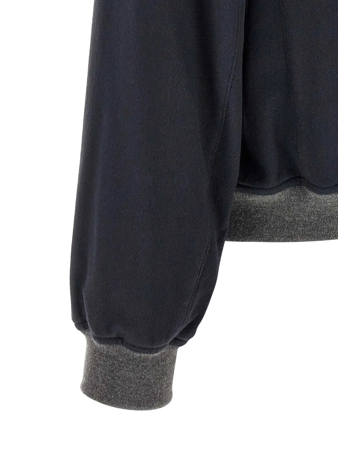 Brunello Cucinelli Sample Sale | Brunello Cucinelli Blue Cashmere Bomber - | Designer outlet