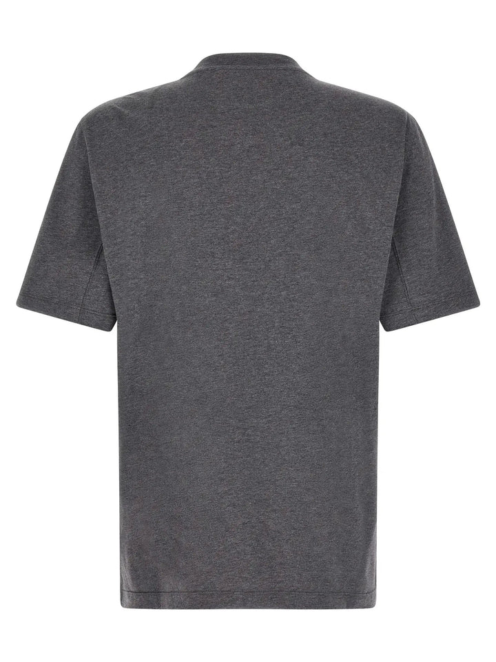 Brunello Cucinelli Sample Sale | Brunello Cucinelli Gray Cotton T-Shirt - | Designer outlet