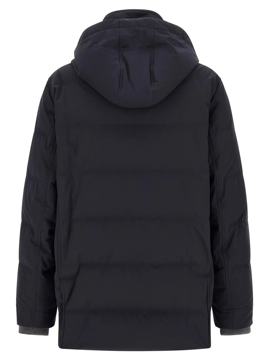 Brunello Cucinelli Sample Sale | Brunello Cucinelli Blue Polyamide Parka - | Designer outlet