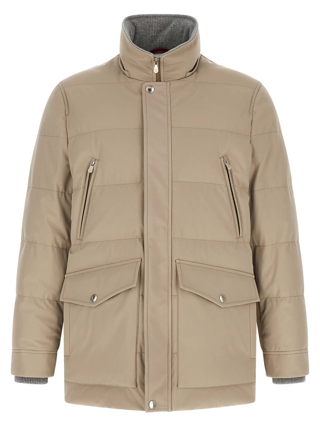 Brunello Cucinelli Sample Sale | Brunello Cucinelli Beige Polyamide Parka - | Designer outlet