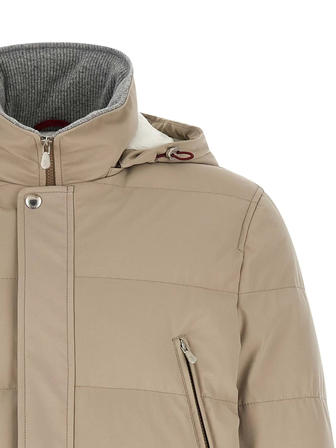 Brunello Cucinelli Sample Sale | Brunello Cucinelli Beige Polyamide Parka - | Designer outlet