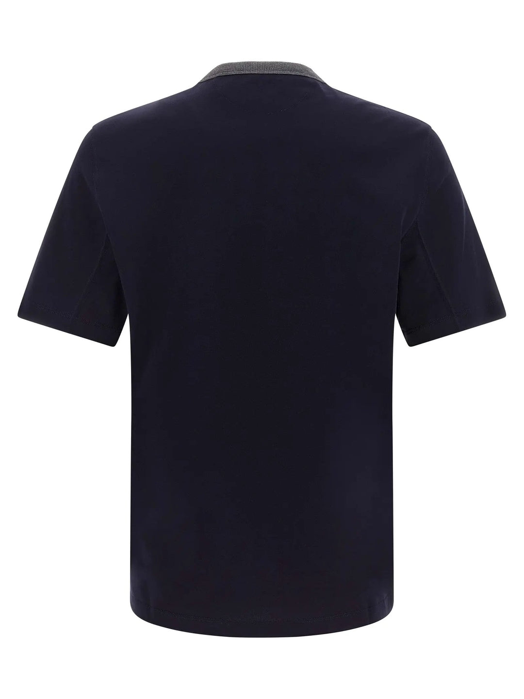 Brunello Cucinelli Sample Sale | Brunello Cucinelli Blue Cotton T-Shirt - | Designer outlet