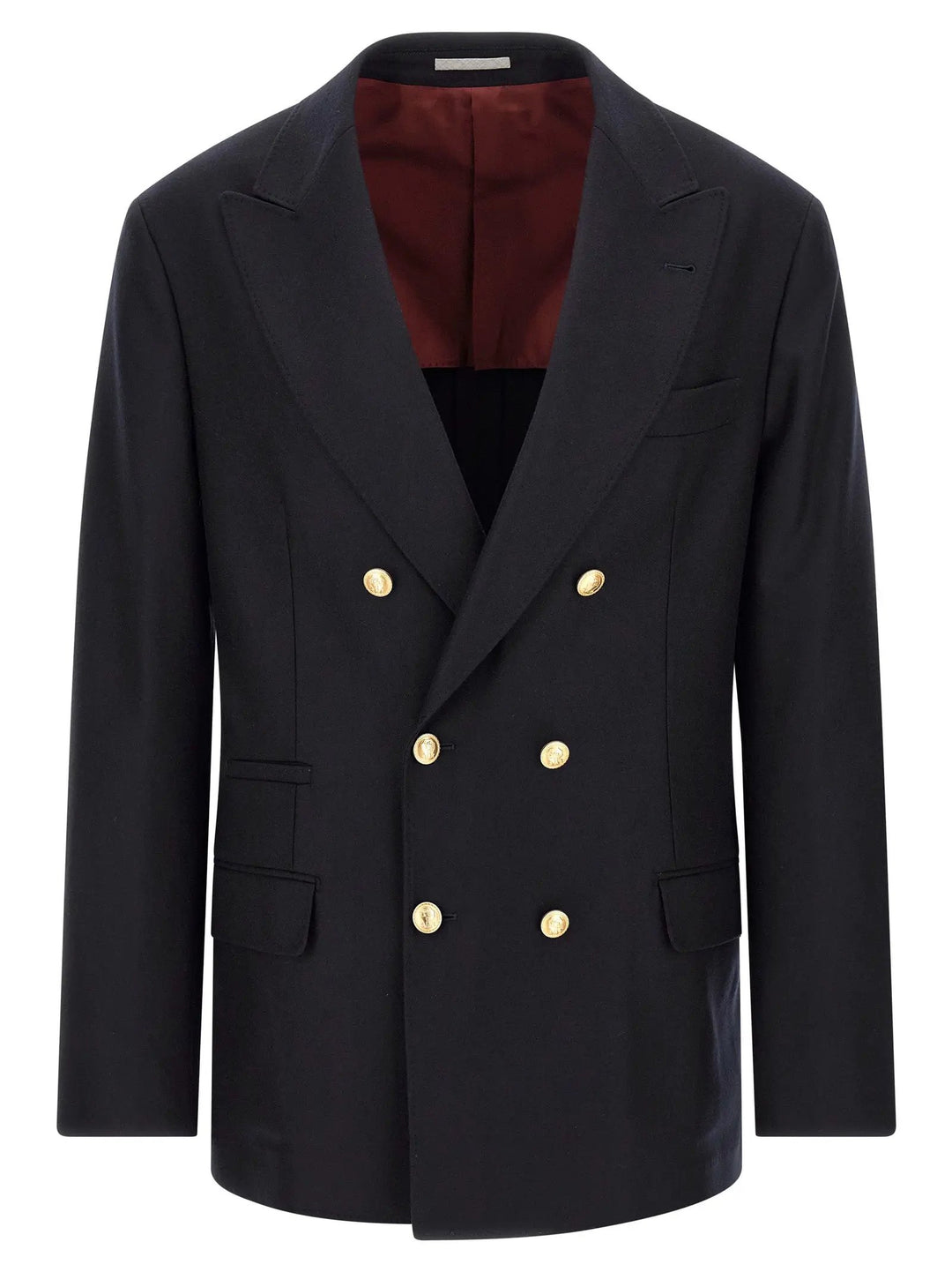 Brunello Cucinelli Sample Sale | Brunello Cucinelli Blue Virgin Wool Blazer - | Designer outlet