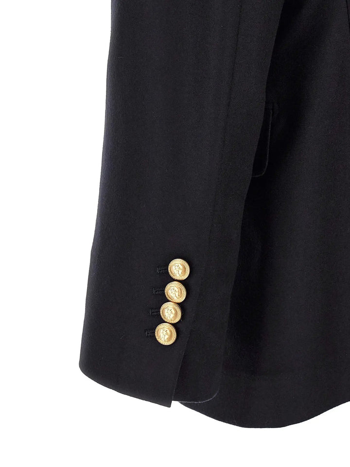 Brunello Cucinelli Sample Sale | Brunello Cucinelli Blue Virgin Wool Blazer - | Designer outlet