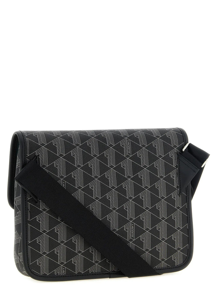 Lacoste Sample Sale | Lacoste Black Pvc Crossbody Bag - | Designer outlet