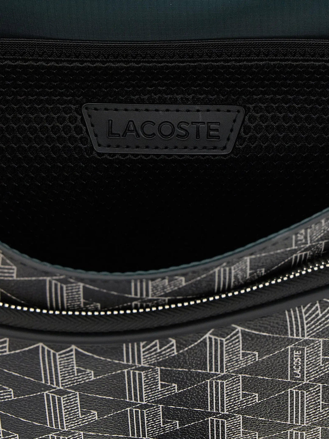 Lacoste Sample Sale | Lacoste Black Pvc Crossbody Bag - | Designer outlet