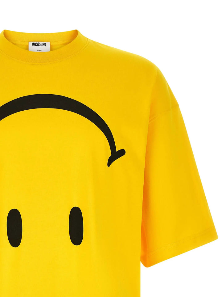 Moschino Sample Sale | Moschino Bicolor Cotton T-Shirt - | Designer outlet