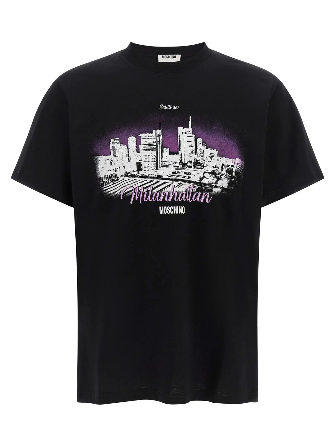 Moschino Sample Sale | Moschino Black Cotton T-Shirt - | Designer outlet