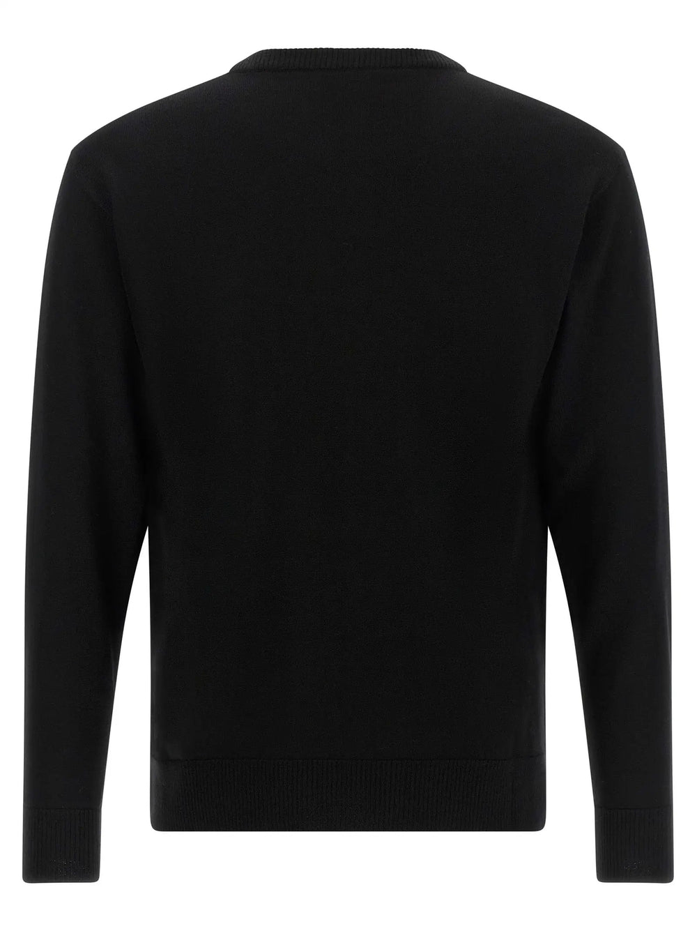 Moschino Sample Sale | Moschino Black Virgin Wool Cardigan - | Designer outlet