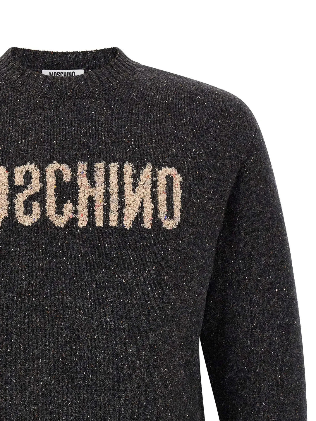 Moschino Sample Sale | Moschino Gray Wool Cardigan - | Designer outlet