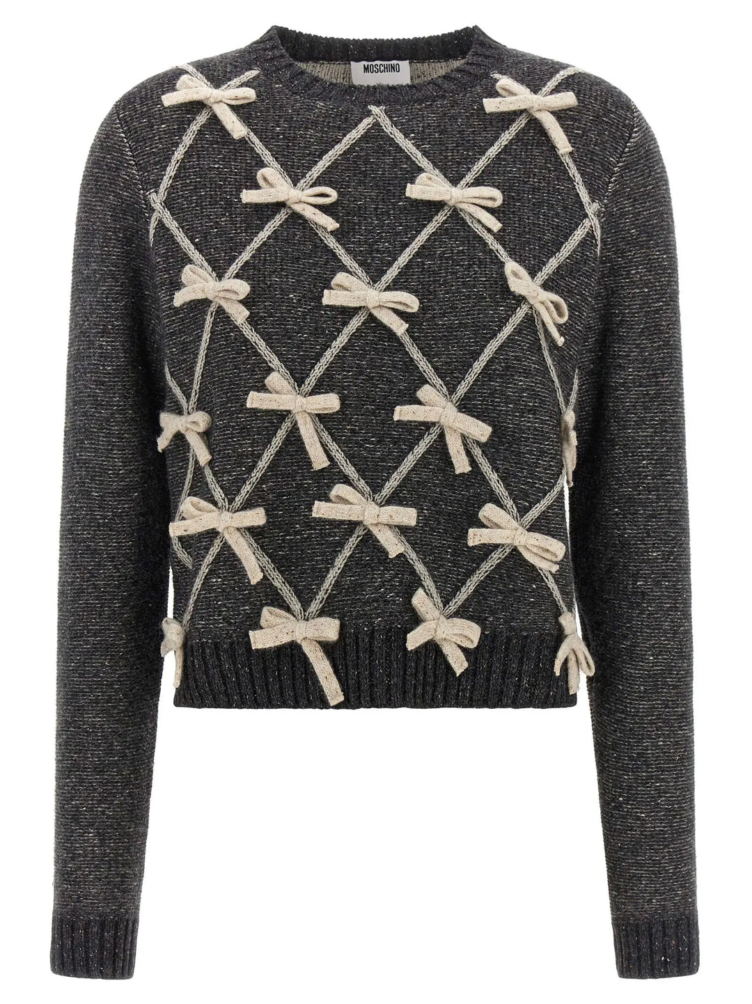 Moschino Sample Sale | Moschino Gray Wool Cardigan - | Designer outlet