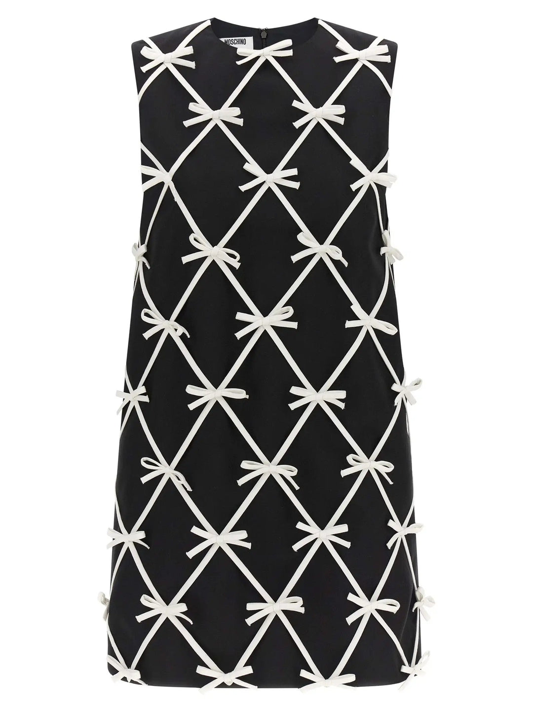 Moschino Sample Sale | Moschino Bicolor Virgin Wool Short Dress - | Designer outlet