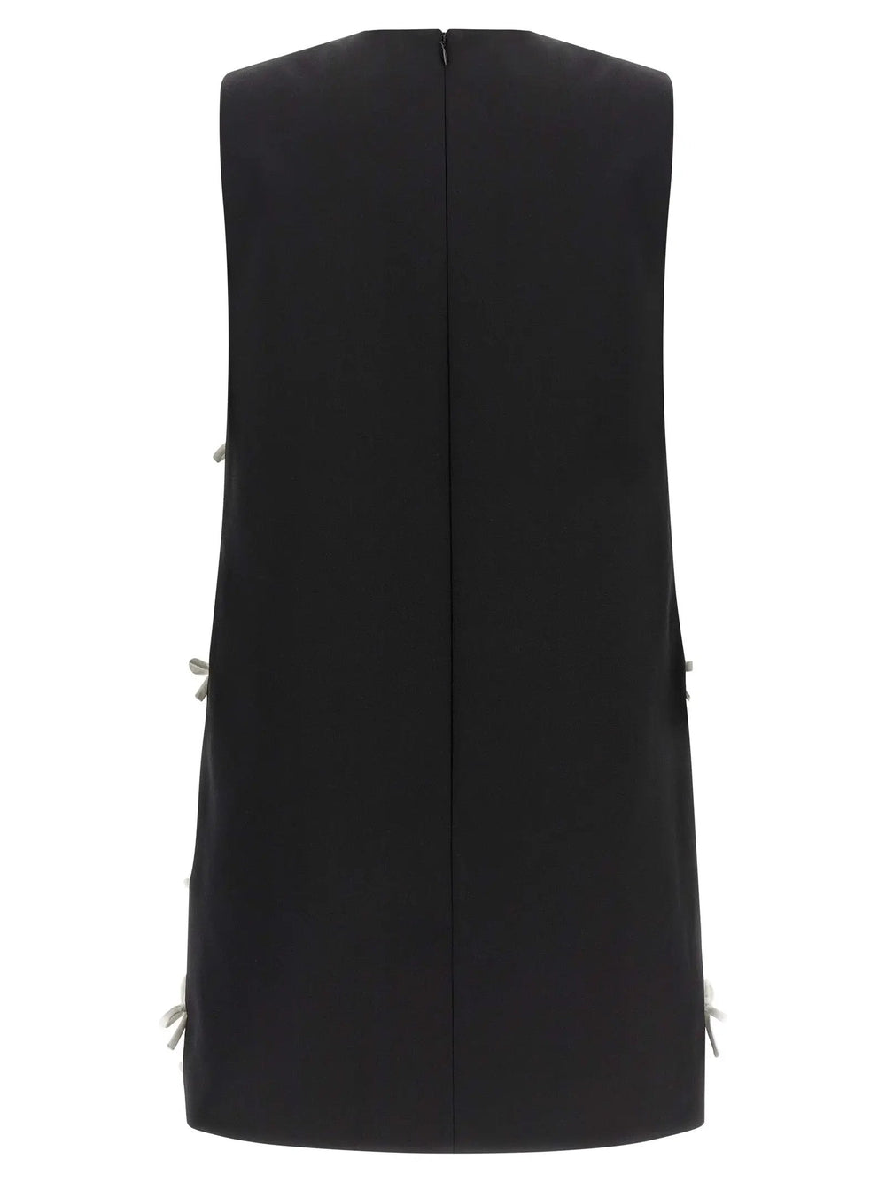 Moschino Sample Sale | Moschino Bicolor Virgin Wool Short Dress - | Designer outlet