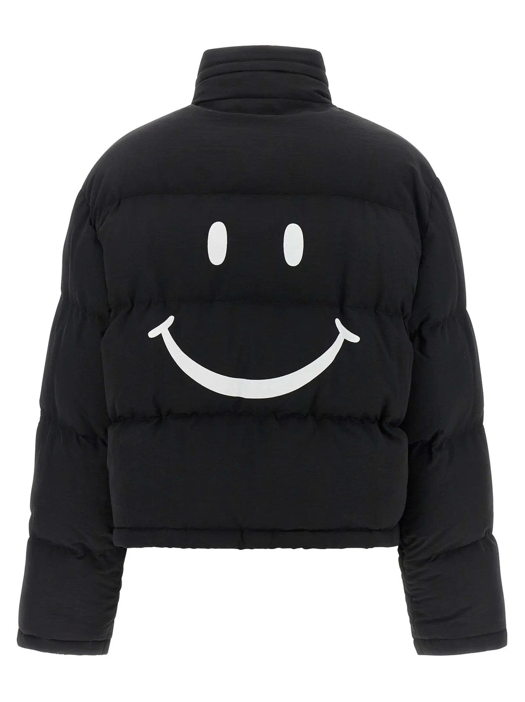 Moschino Sample Sale | Moschino Black Polyamide Bomber - | Designer outlet