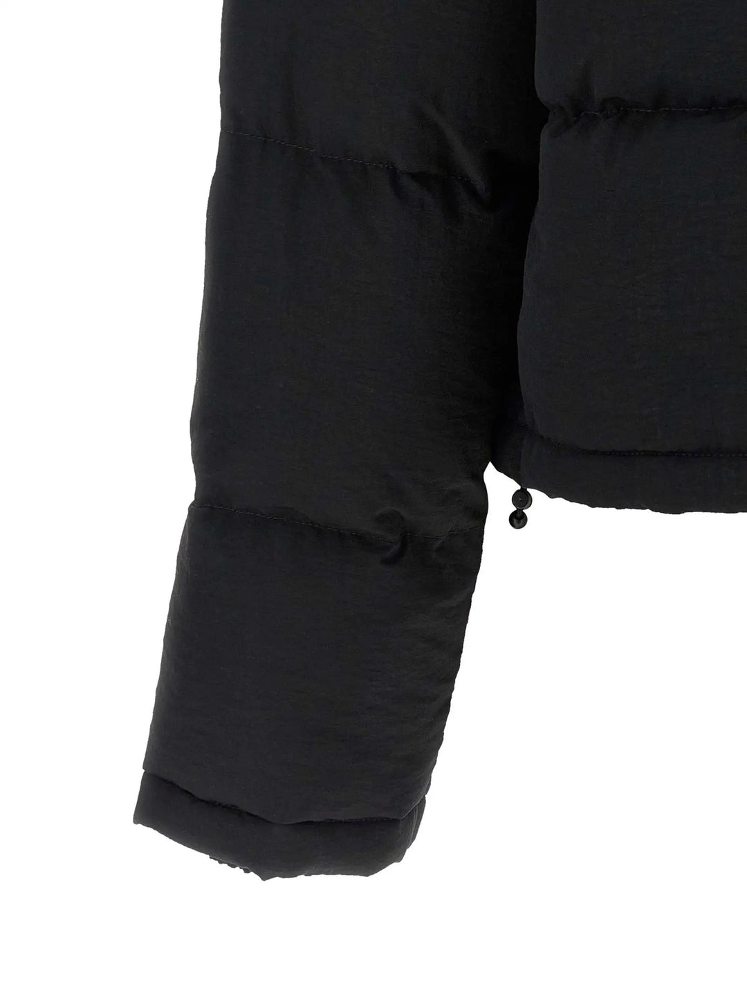 Moschino Sample Sale | Moschino Black Polyamide Bomber - | Designer outlet