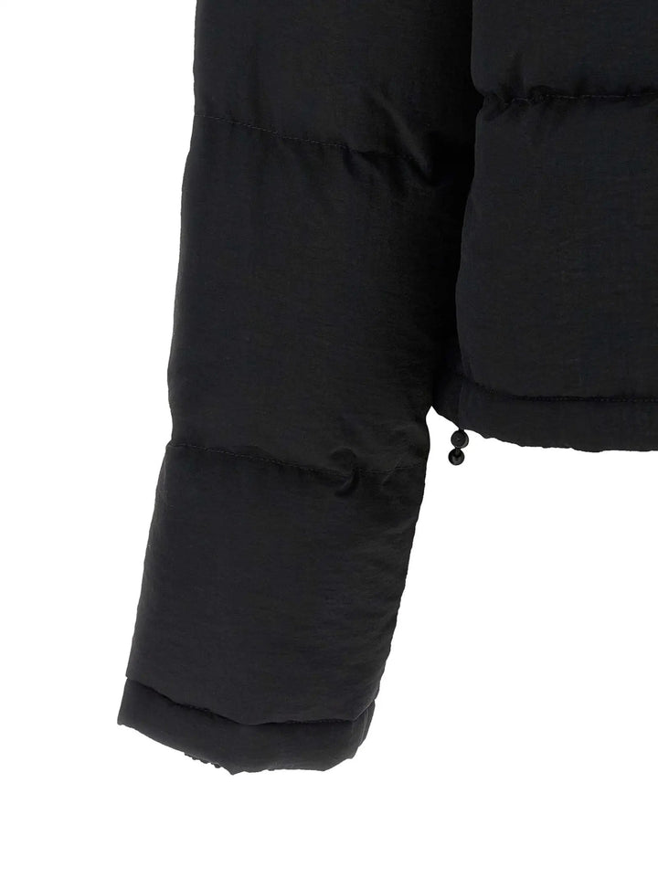 Moschino Sample Sale | Moschino Black Polyamide Bomber - | Designer outlet
