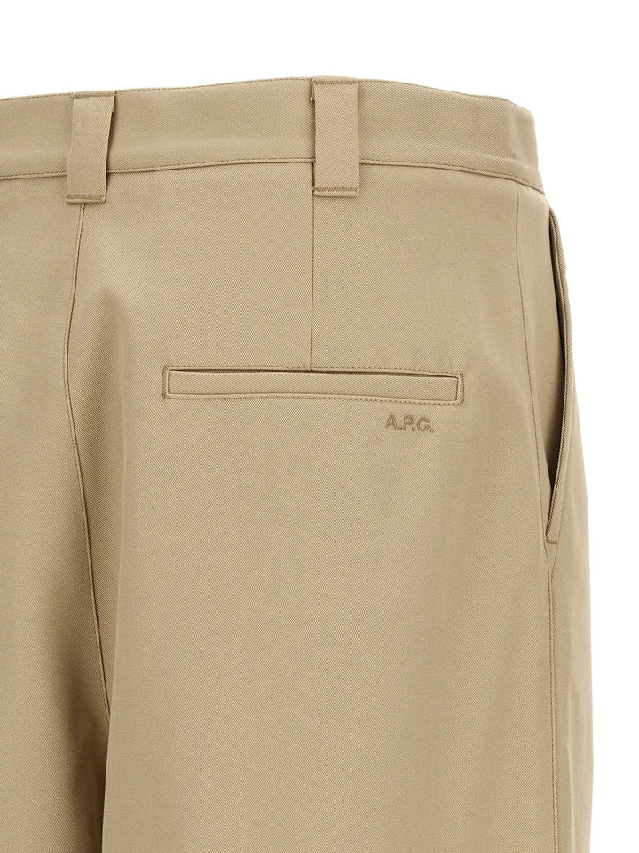A.P.C. Sample Sale | A.P.C. Beige Cotton Casual Pants - | Designer outlet
