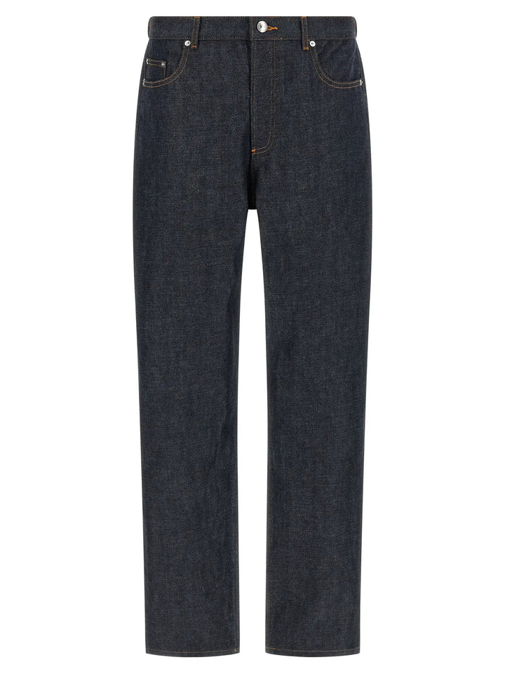 A.P.C. Sample Sale | A.P.C. Blue Cotton Relaxed Fit Jeans - | Designer outlet