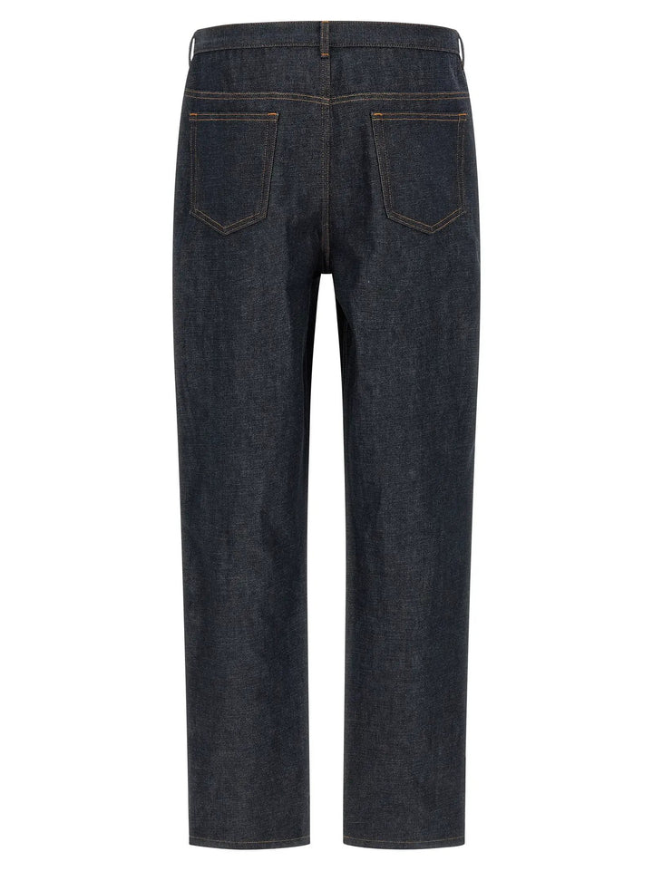 A.P.C. Sample Sale | A.P.C. Blue Cotton Relaxed Fit Jeans - | Designer outlet