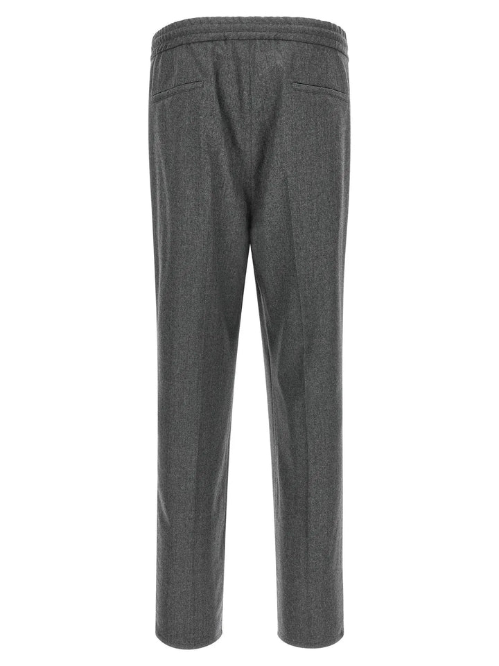 Brunello Cucinelli Sample Sale | Brunello Cucinelli Gray Virgin Wool Casual Pants - | Designer outlet
