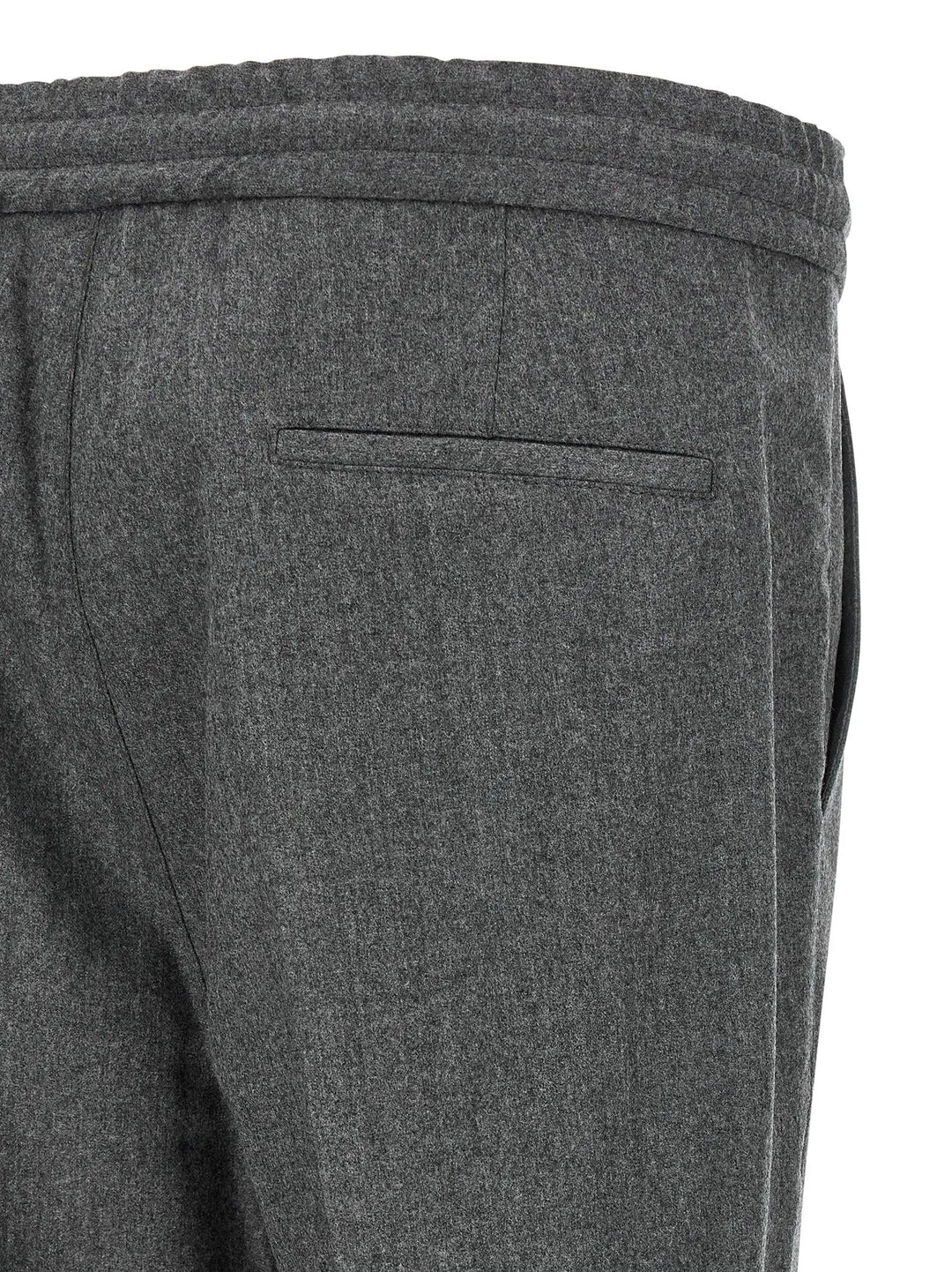 Brunello Cucinelli Sample Sale | Brunello Cucinelli Gray Virgin Wool Casual Pants - | Designer outlet