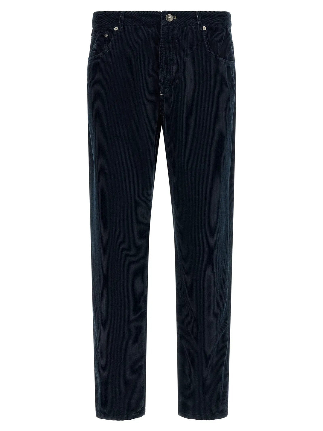Brunello Cucinelli Sample Sale | Brunello Cucinelli Blue Cotton Casual Pants - | Designer outlet