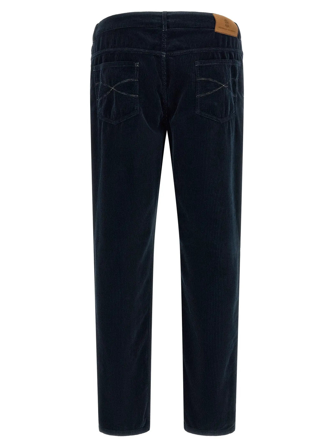 Brunello Cucinelli Sample Sale | Brunello Cucinelli Blue Cotton Casual Pants - | Designer outlet