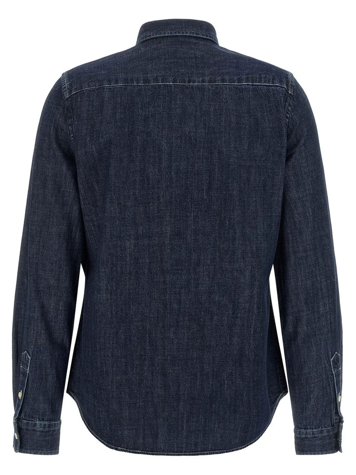 Polo Ralph Lauren Sample Sale | Polo Ralph Lauren Blue Cotton Blouse - | Designer outlet