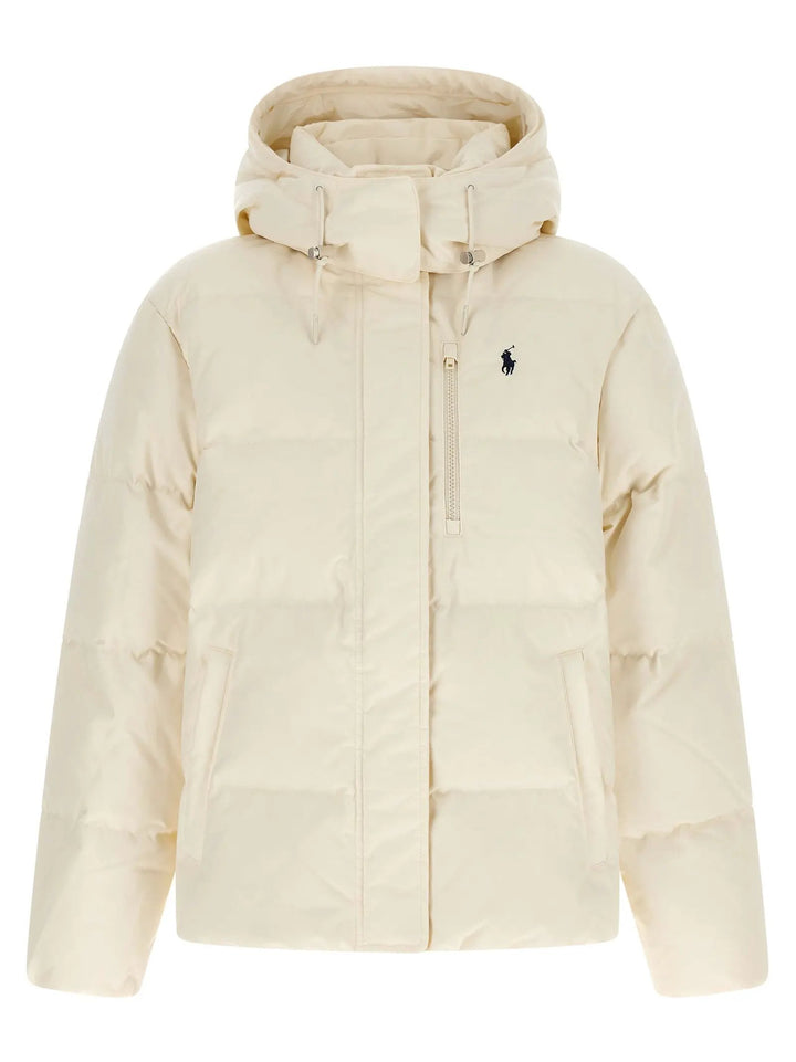 Polo Ralph Lauren Sample Sale | Polo Ralph Lauren White Polyester Full-Length Jacket - | Designer outlet