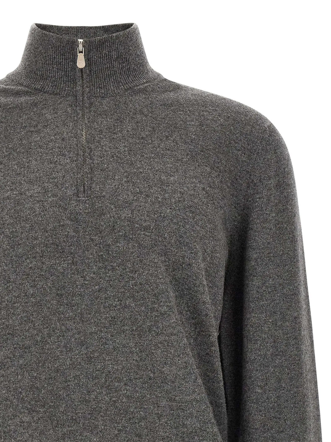 Brunello Cucinelli Sample Sale | Brunello Cucinelli Gray Cashmere Cardigan - | Designer outlet