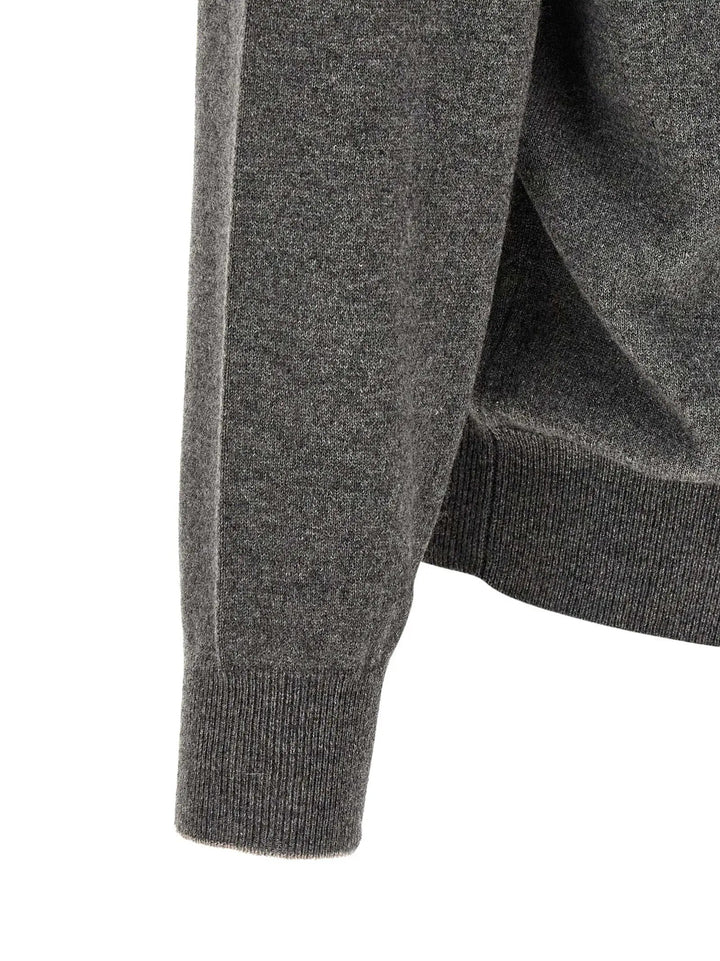 Brunello Cucinelli Sample Sale | Brunello Cucinelli Gray Cashmere Cardigan - | Designer outlet