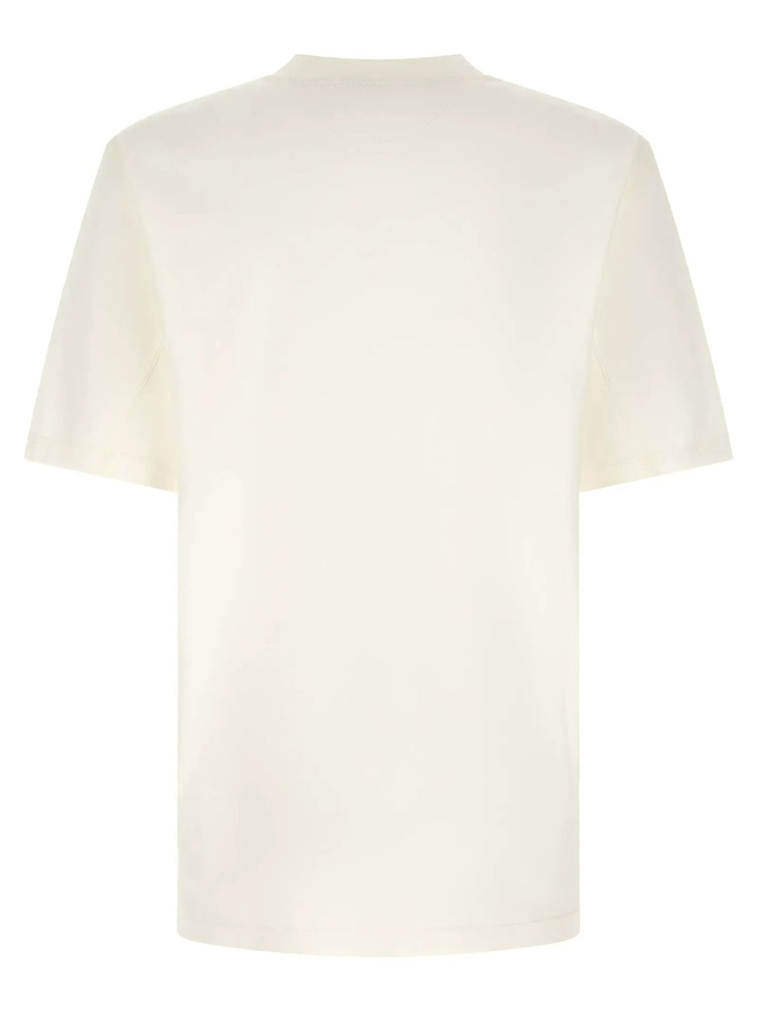 Brunello Cucinelli Sample Sale | Brunello Cucinelli White Cotton T-Shirt - | Designer outlet