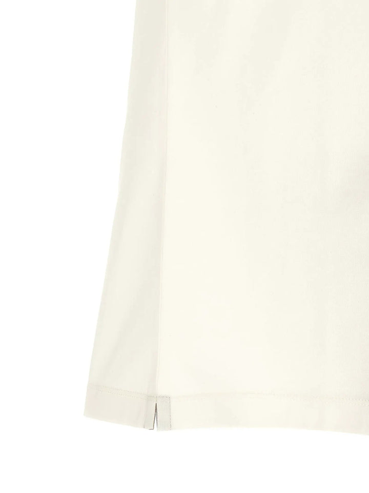Brunello Cucinelli Sample Sale | Brunello Cucinelli White Cotton T-Shirt - | Designer outlet