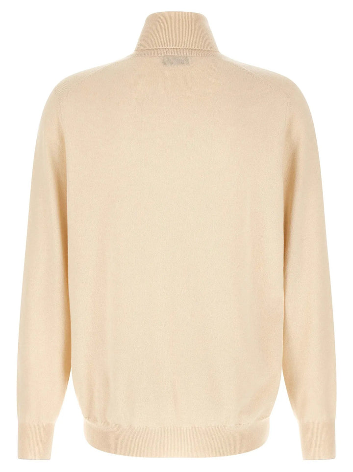 Brunello Cucinelli Sample Sale | Brunello Cucinelli White Cashmere Cardigan - | Designer outlet