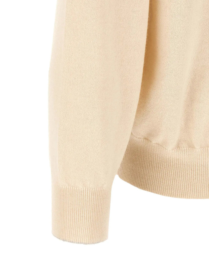 Brunello Cucinelli Sample Sale | Brunello Cucinelli White Cashmere Cardigan - | Designer outlet