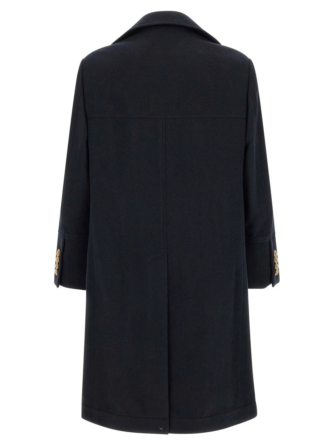 Brunello Cucinelli Sample Sale | Brunello Cucinelli Blue Cashmere Coat - | Designer outlet