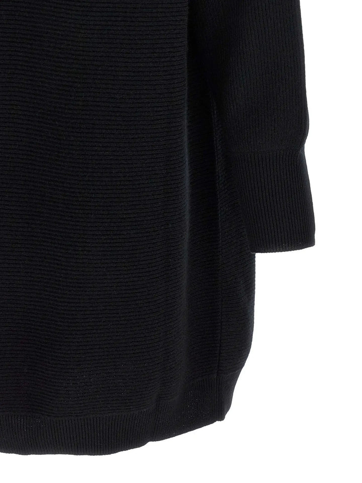 Brunello Cucinelli Sample Sale | Brunello Cucinelli Black Virgin Wool Short Dress - | Designer outlet