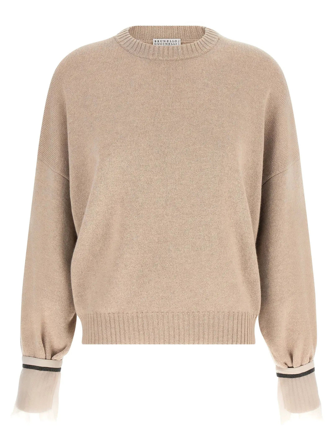 Brunello Cucinelli Sample Sale | Brunello Cucinelli Beige Cashmere Cardigan - | Designer outlet