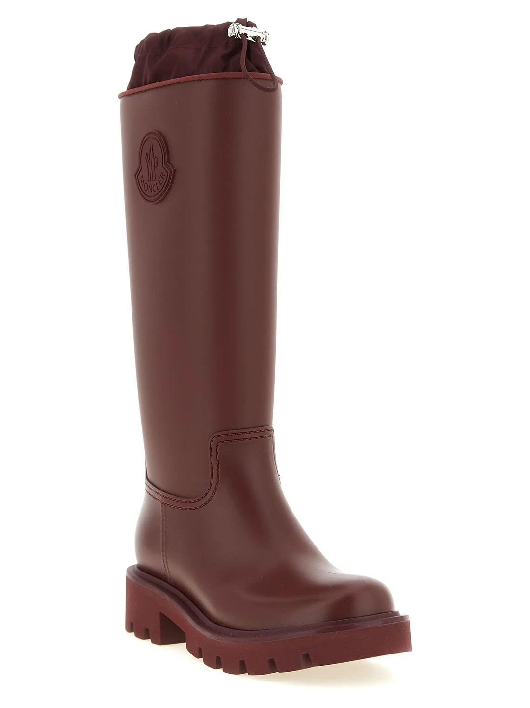 Moncler Sample Sale | Moncler Bordeaux Pvc Over The Knee - | Designer outlet