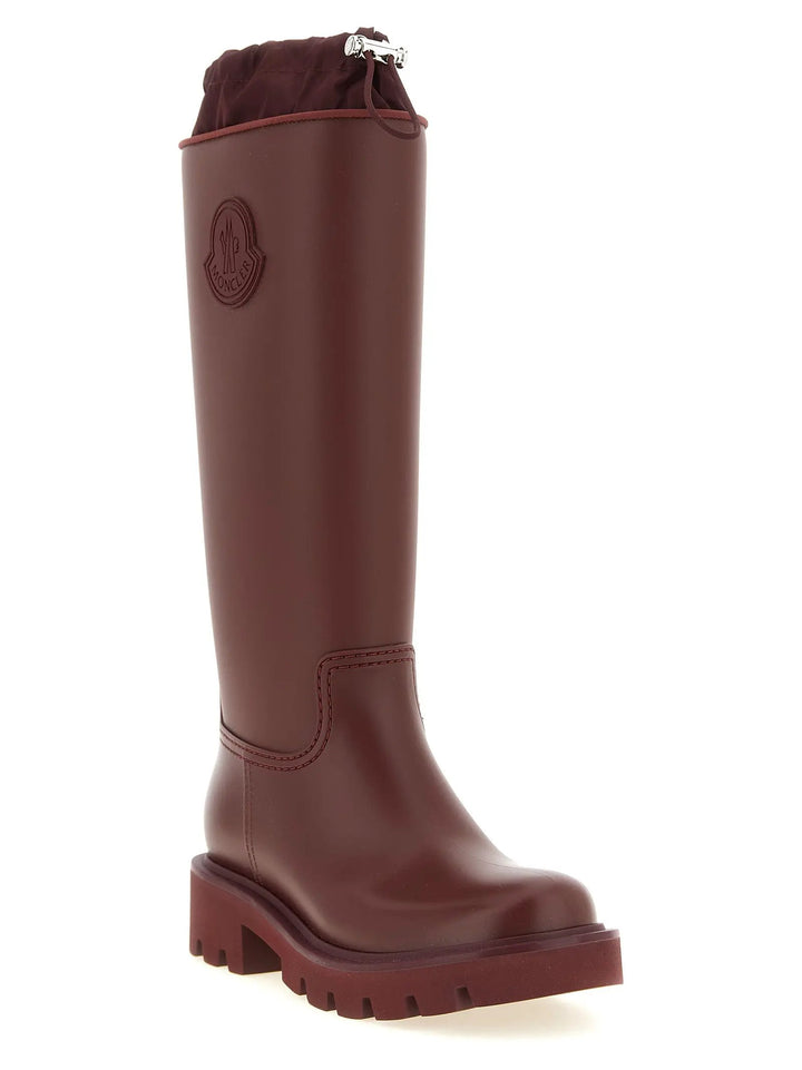 Moncler Sample Sale | Moncler Bordeaux Pvc Over The Knee - | Designer outlet