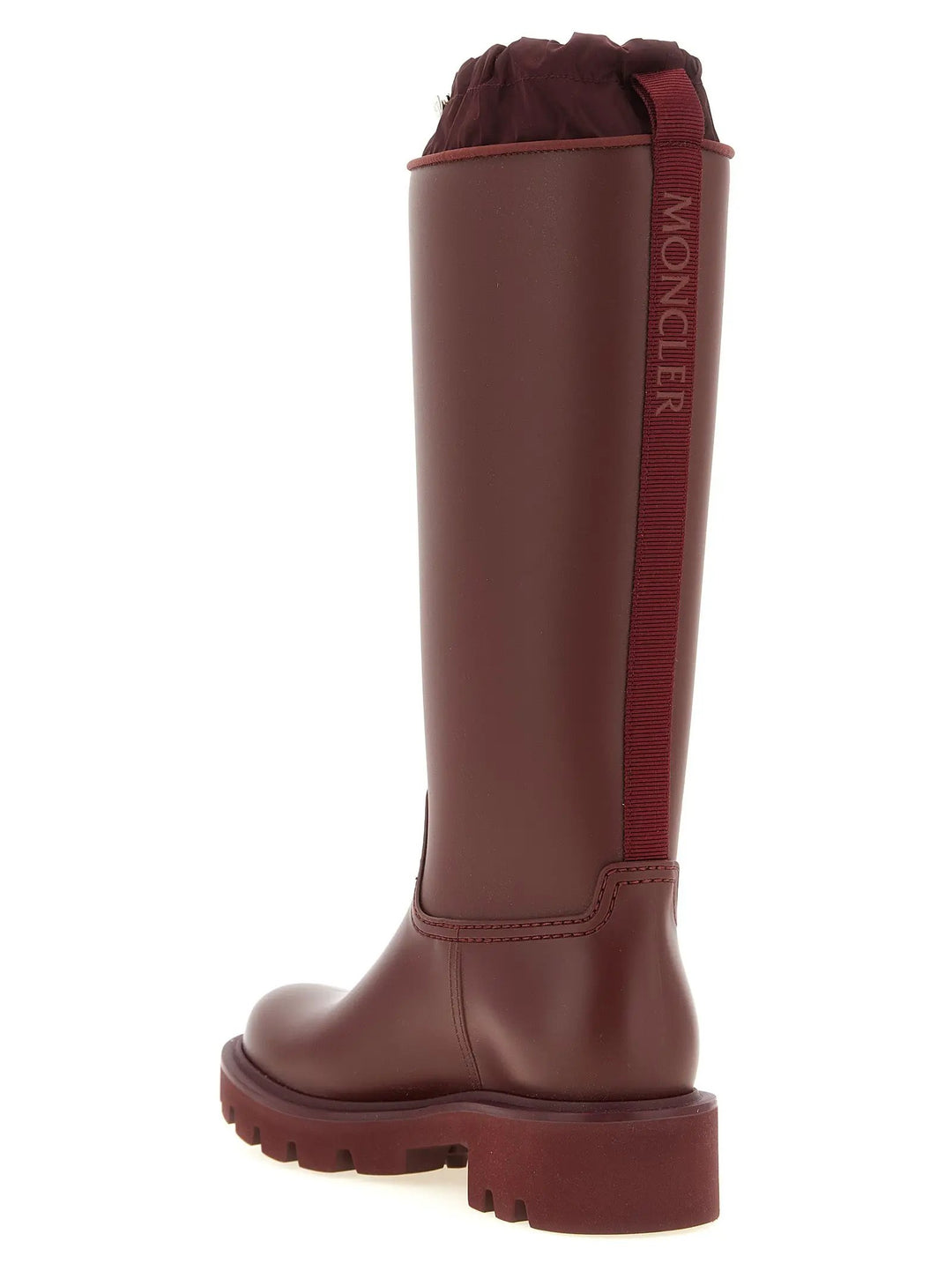 Moncler Sample Sale | Moncler Bordeaux Pvc Over The Knee - | Designer outlet